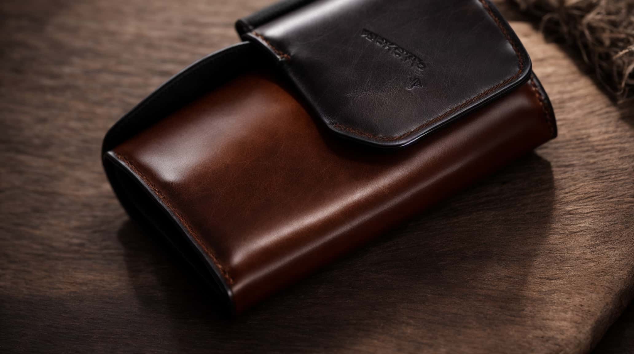 leather wallet