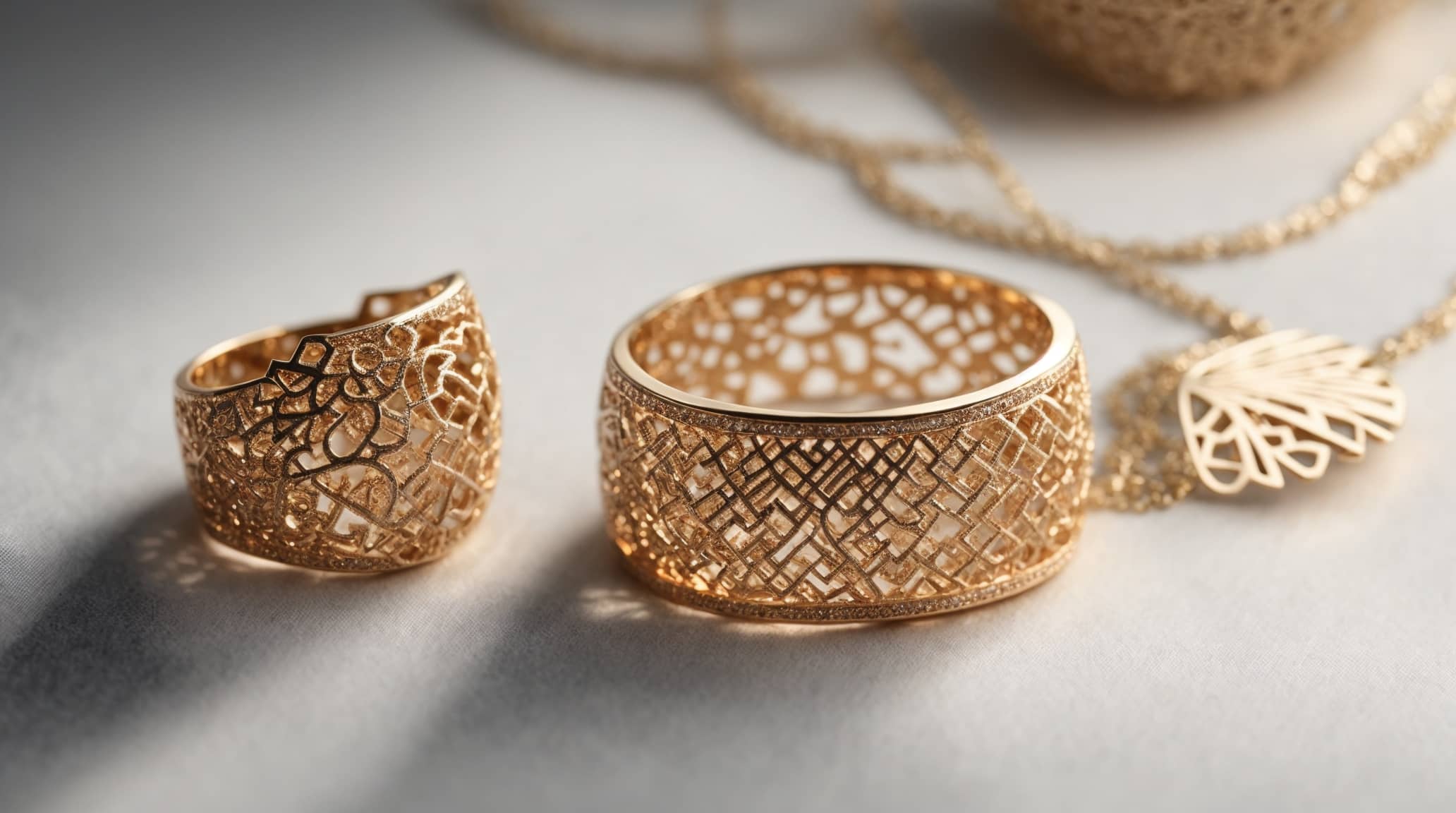 3D printed jewelry