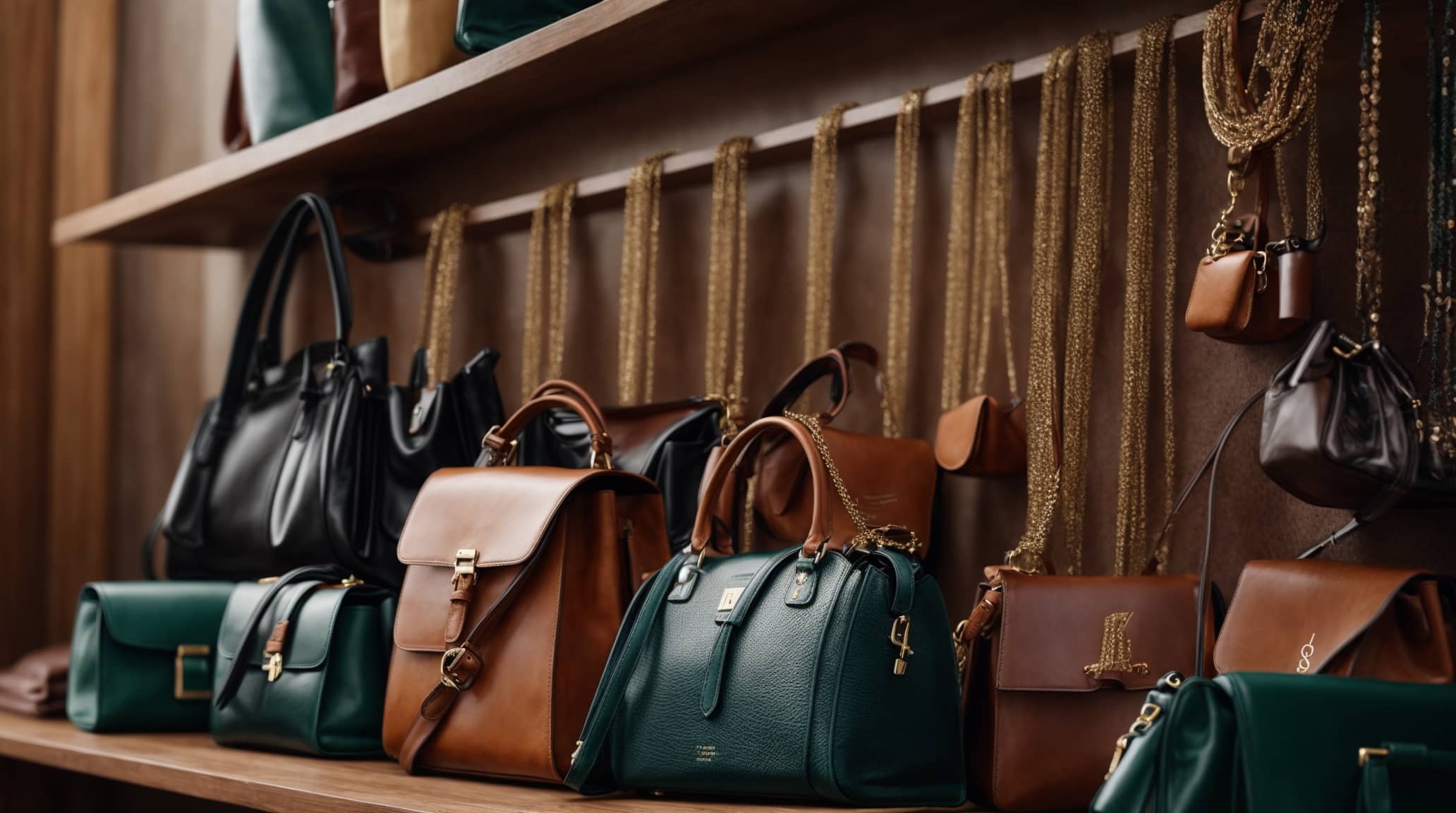 elegant leather handbags